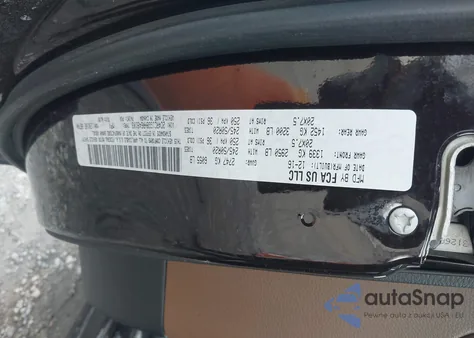 2017 Chrysler Pacifica Limited из США, поврежденный, VIN 2C4RC1GG8HR649103